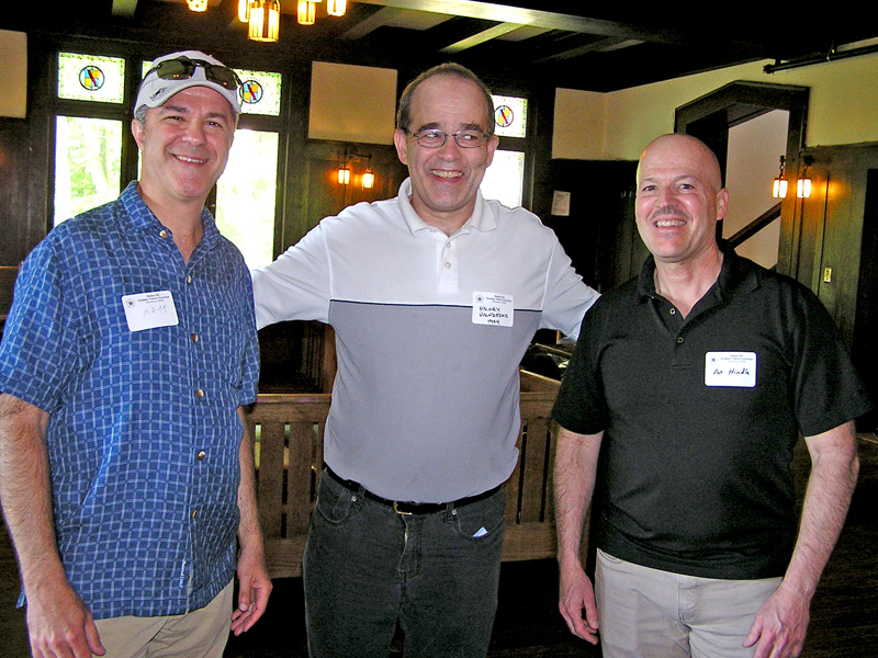 Matt Kalaycio '84, Henry Hendricks '84, and Pat Hindle '84